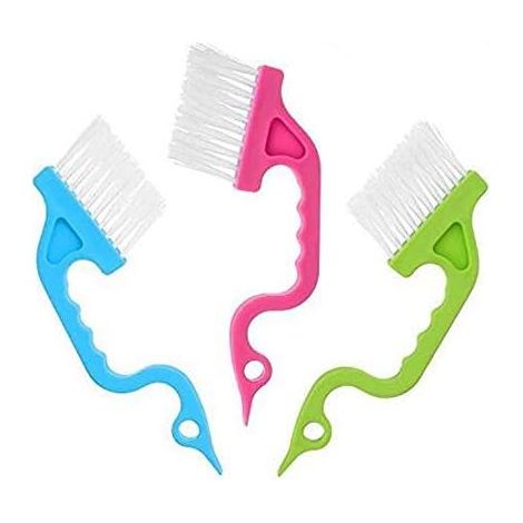 Lot de 3 brosses de Nettoyage pour Porte et fenêtre (1/5)