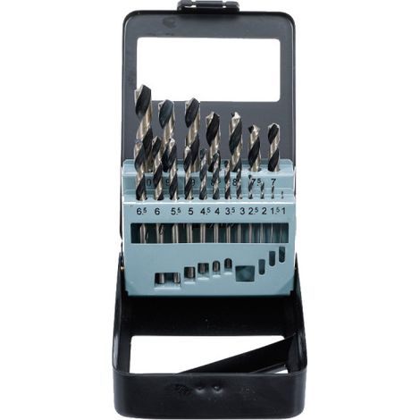 Broca bgs-technic hss acero rápido 19 piezas 1-10 mm (1/3)