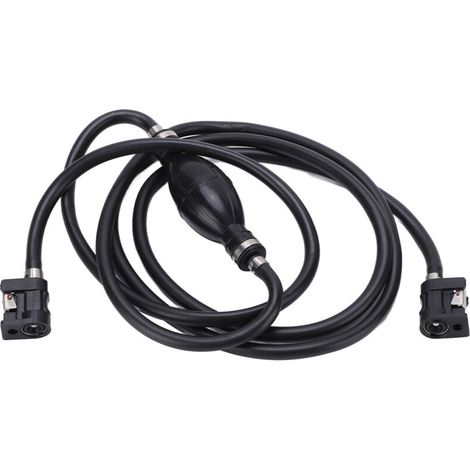 Kit de raccords de réservoir de carburant pour moteur hors-bord Hidea, avec pompe manuelle et tuyau résistant.