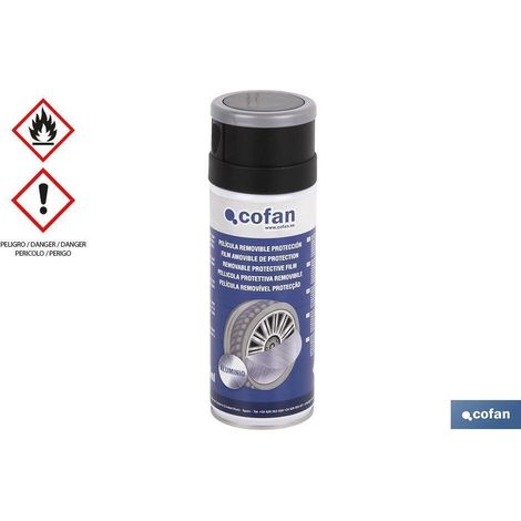Película removible de protección para llantas 400 ml