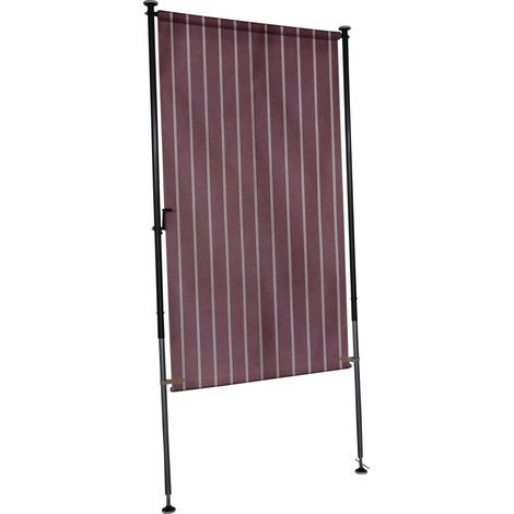 Auvent pour balancelle polyacrylique Terracotta 270 x 120 x 275 cm Bordeaux (1/5)