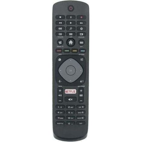 Remote Control Replace For Philips 4k Uhd Hdr Ambilight Smart Tv 43pus6262 49pus6262 50pus6262 55pus6262 65pus6262 (1/5)