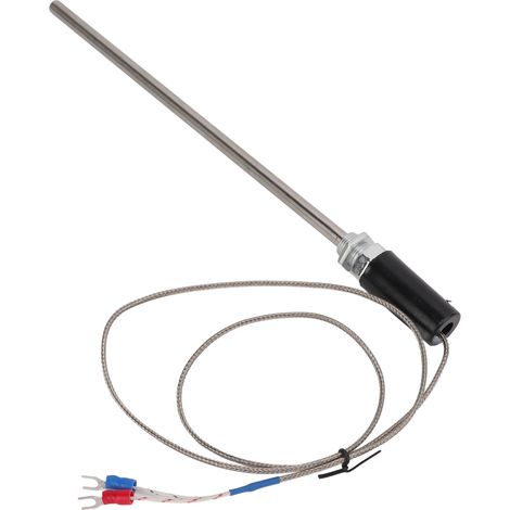 Capteur de température thermocouple K acier inox M12 sonde 7mm x 200mm 0-400°C argo soudé 1 pièce (1/5)