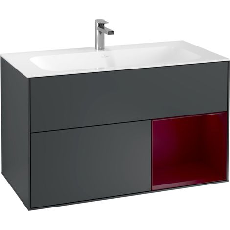 Villeroy & Boch G040HBHG Meuble sous-lavabo Finion G04 (1/2)
