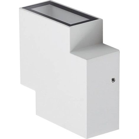 LED-vägglampa utomhus "Fendir" aus aluminium / grå / zink von Lindby