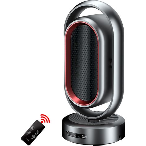 1300W electric fan heater, 2 modes, adjustable, suitable for living room, bedroom, bathroom (1/4)