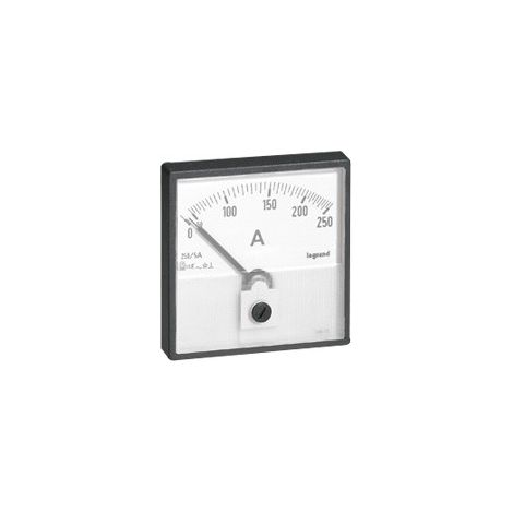 CADRAN AMPEREMETRE DE 0 A 250A LEGRAND 014616