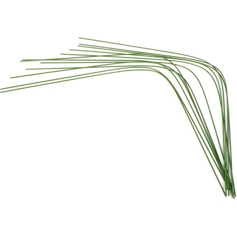 12 pièces tiges de jardinage flexibles DIY, fil de fer multifonction pour façonner branches de fleurs, support pour jardin (1/5)