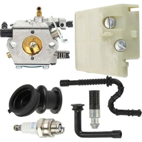 Kit carburateur pour 026 MS260 MS240 240 Walbro WT-194 & bougie filtre à air (1/4)