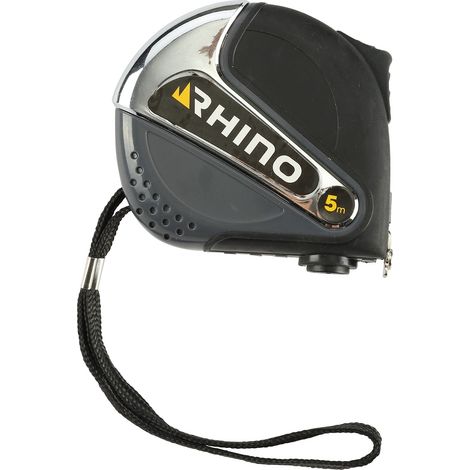 Maßband rhino 46222 5 m magnetspitze Doppelhaken
