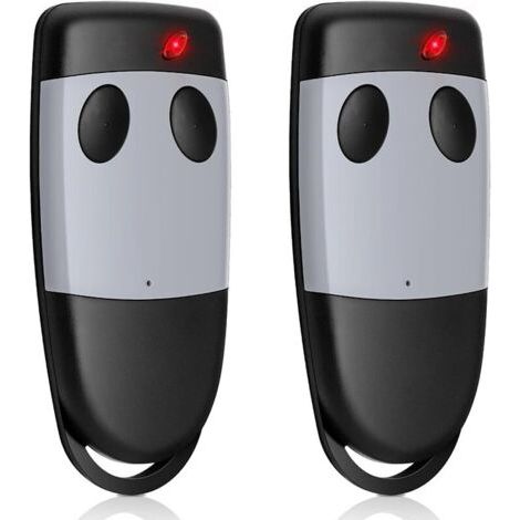 Pair 2PCs Telecommande Portail 433.92 MHz pour Cardin S449 QZ1 S449 QZ2,Télécommande de Portail 2 Canaux pour Cardin TXQ449100 TXQ449200,Rolling Code (1/5)