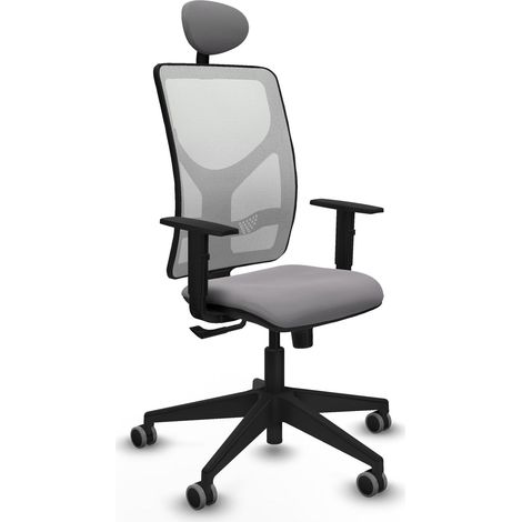 Chaise de bureau piqueras y crespo Motilla noir mousse ergonomique (1/2)