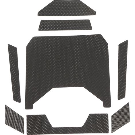 Garniture de couvercle de boîte de rangement de console centrale en fibre de carbone, remplacement pour Polaris RZR PRO XP 2021+ (1/5)