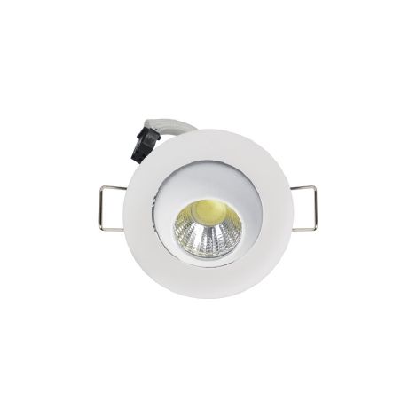 Punto luce led 3w tondo luce calda 3000k (1/4)