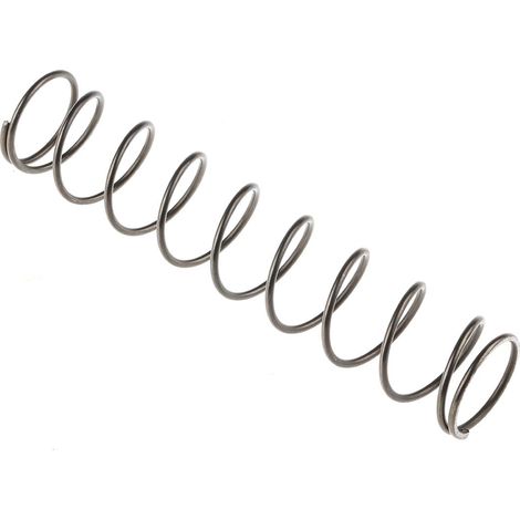 Rs Pro – Ressort de compression en alliage d'acier 135mm – Diamètre extérieur 27mm – Force 1.23N/mm – Lot de 5 unités - 135mm27mm1