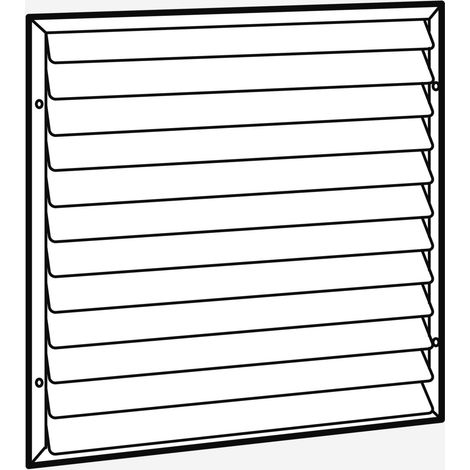 Regenschutzgitter RSG 700, Maße 840 x 840 x 50 mm - 50900002572 von Weishaupt
