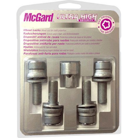 4 vis antivol haute secu 12x125 Plat Long 353 mm Douille 19mm - 26001SL