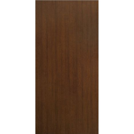 Pannello per Porta Blindata Liscio Noce Medio Naturale da Interno in Laminato