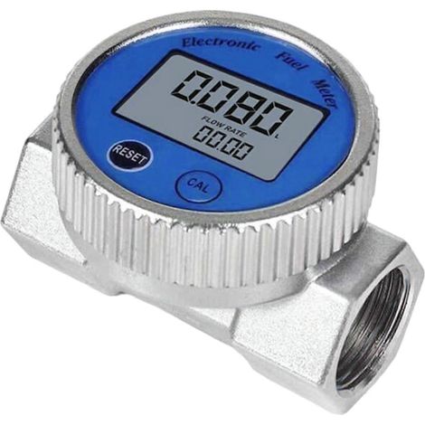 Débitmètre numérique de précision pour turbine à gaz/fioul, 1 pouce (1/5)