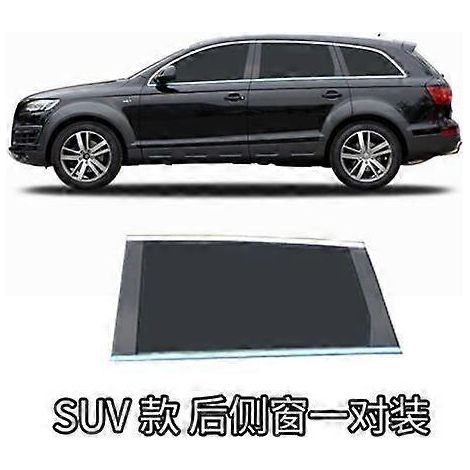 1 paire d'accessoires de style automobile universels : pare-soleil pour vitres latérales et lunette arrière, protection UV, visière de protection pour lunette arrière de SUV (1/5)