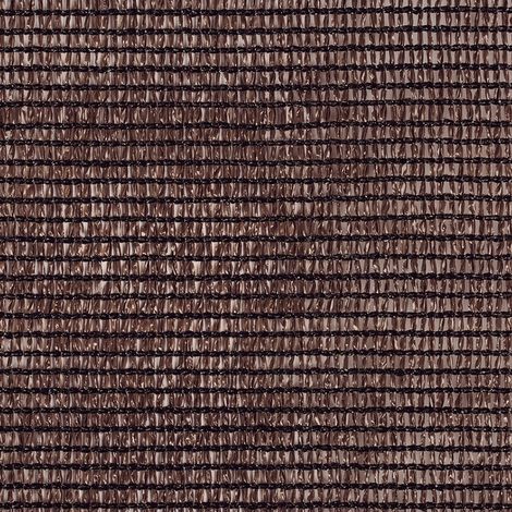 ROLLO MALLA OCULTACIÓN RECYNET 120 G/M2 MARRÓN 2X10 M (1/2)