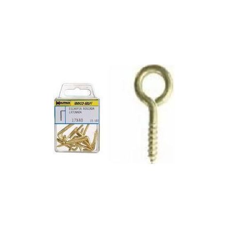 Bussola Chiusa Ottonata 17x40 mm. 15 unità