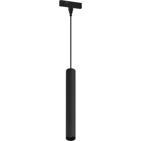 Suspension tubulaire noire pour rail magnétique 1 phase LED 7W 4000K Milagro Magnetic Track 5mm (1/5)
