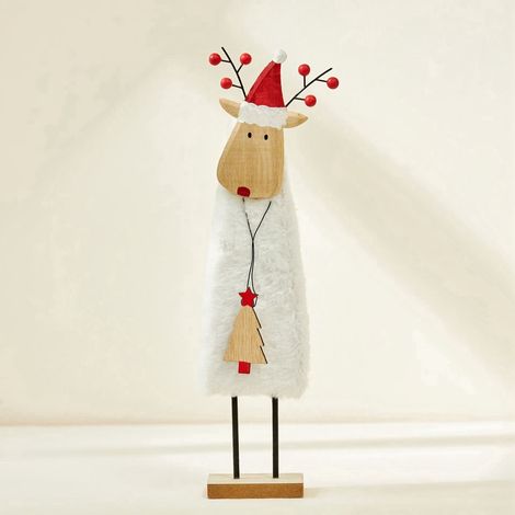 Weihnachtsdekorationen aus Filz: Rentiere und Elche, Weihnachtsbaum, Beispiele für Mini-Filzornamente, Schreibtischdekorationen