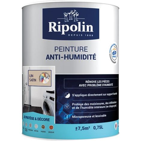 Ripolin Feuchtigkeitsbeständige Leinwandfarbe 0,75l - Ripolin