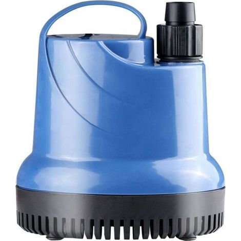 Mini-Tauchpumpe 3500 l/h, 80 W, 230 V, 3,3 m Förderhöhe, 2 m Kabel für Garten, Aquarium, Teich und Springbrunnen