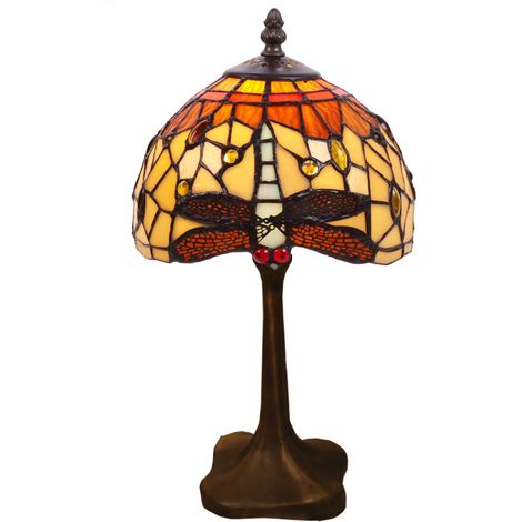 Belle Amber Series Geformte Tischlampe D-20cm