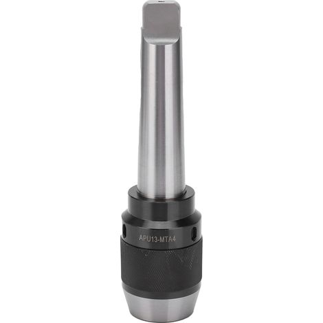Mandrin de perceuse sans clé à queue droite pour tour, accessoires outils quincaillerie APU13‑MTA4 (1/5)