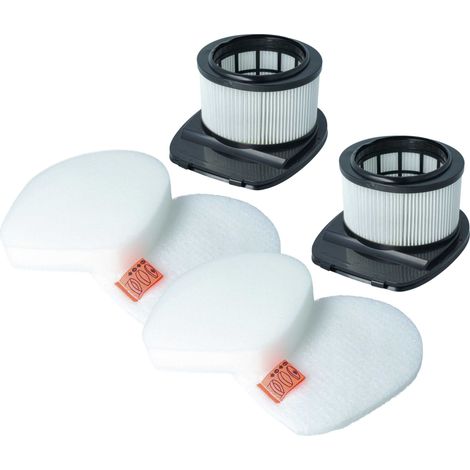 vhbw 2x filtro in spugna, 2x filtro dopo motore, 2x filtro in feltro compatibile con Shark IZ201, IZ201EUT, IZ201EU, HAI IZ201 aspirapolvere