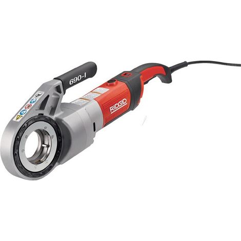 Jeu de filières 690-I 1/2, 3/4, 1, 1 1/4, 1 1/2, 2 po. 1020 W 1/2 -2 230V RIDGID