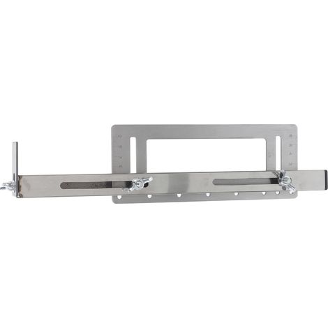 Posicionador de manijas de acero inoxidable, plantilla para perforar manijas, herramientas para ensamblaje de gabinetes, plantilla de montaje para accesorios de gabinetes
