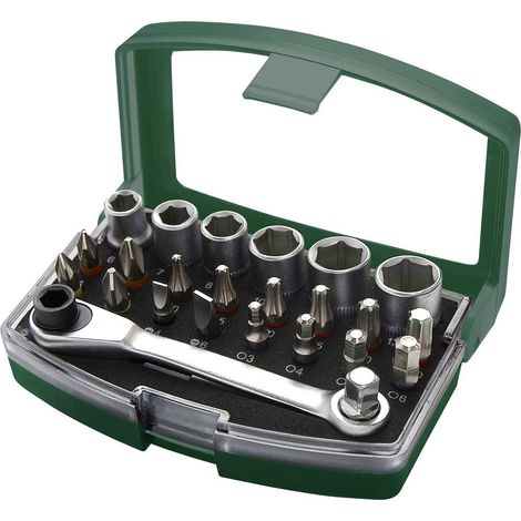 Brüder Mannesmann Kit di chiavi a bussola 24 parti M29700