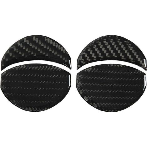 Sortie d'air décorative en fibre de carbone pour Scion FR-S 2013-2016, garniture de ventilation de remplacement, habillage de style intérieur, kit de couvercle de bouche d'aération (1/5)