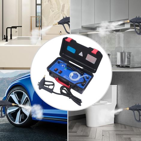 Dampfreiniger 3000W mit Dual-Modus bis 130°C Hochtemperatur Profi Reinigungsgerät KFZ Haushalt Küche Dekontamination Reinigungsmaschine (1/5)
