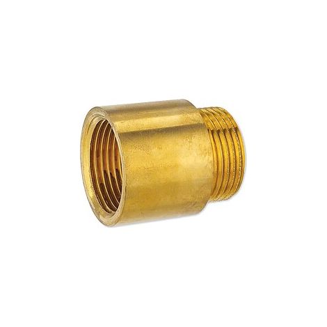 Messing Gewindefitting-Hahnverlängerung 1/2'' x 25 mm (1/4)