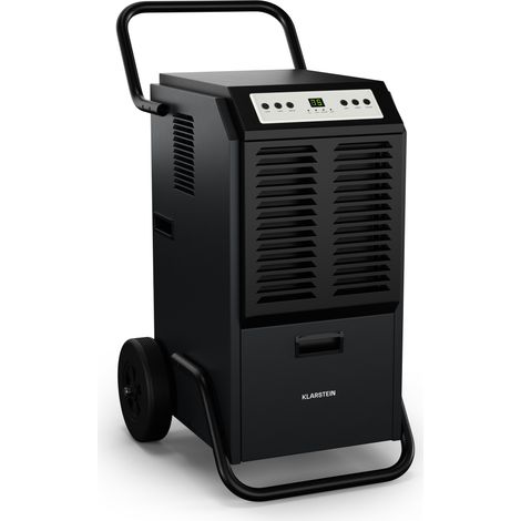Klarstein DuraDry 70L déshumidificateur d'air, 70 L/J, réservoir de 5,5 L, 52 dB, système de dégivrage, filtre lavable, mobile, pour sous-sols, halls industriels, salles de sport, 60-100 m² (1/5)