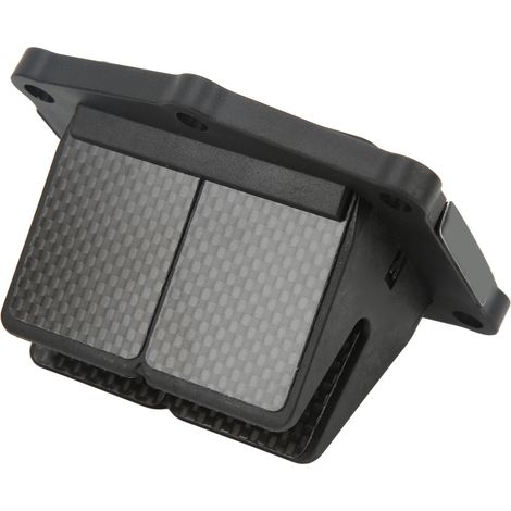 Ortviai Valve à clapets d'admission pour moto V305A compatible Honda CR250R (1986–2001), design amélioré, ABS noir