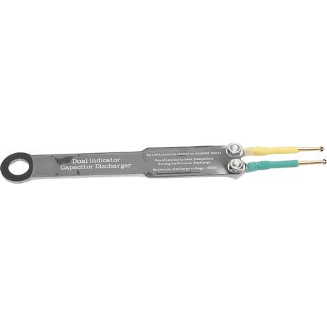 Stylo de décharge de condensateur Portable, espacement des broches réglable, affichage LED AC DC, décharge pour la réparation et l'entretien (1/5)