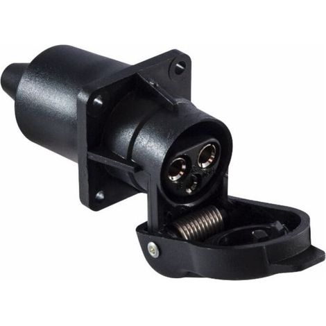 Prise 3 broches 12 V fixation 4 trous