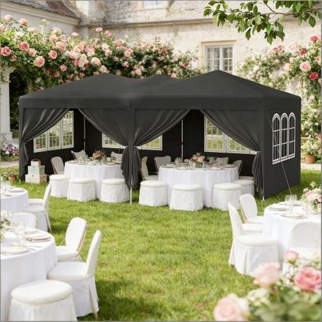 Tente de fête,Spacious Gazebo,Privacy Shelter mit Tragetasche(nur mit Gazebo) (1/5)