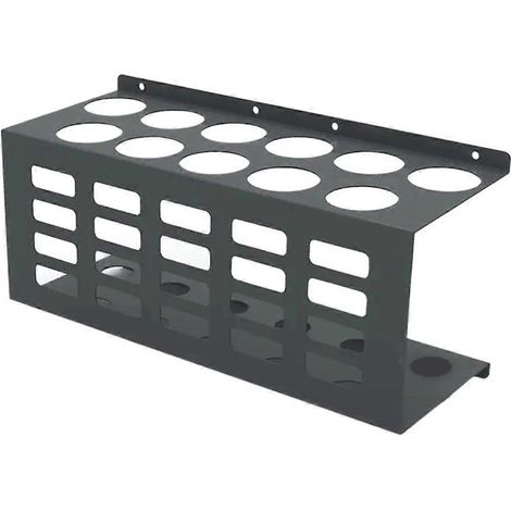 Étagère murale polyvalente en acier inoxydable – solution de rangement pour les mastics et les graisses dans les ateliers, les garages et les fourgonnettes – JBMEDIA (1/4)