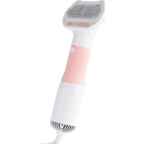 Peigne séchoir 3 en 1 pour animaux – Portable et silencieux. Trois réglages de température et protection contre la surchauffe. Convient aux chats et aux chiens. (1/5)