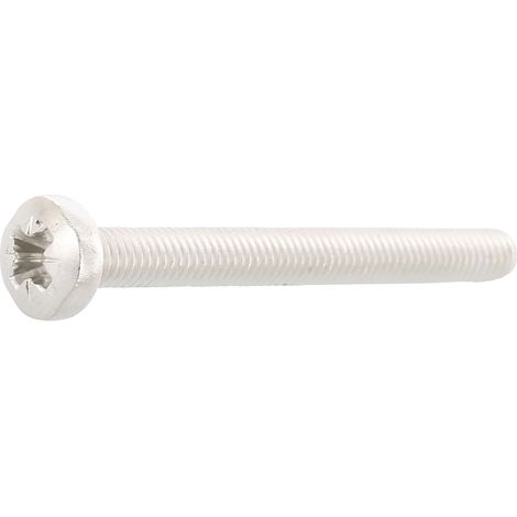 ISO7045 M 5x 30 Phillips Kreuzschlitz Edelstahl A2 Linsenschraube (DIN7985A)
