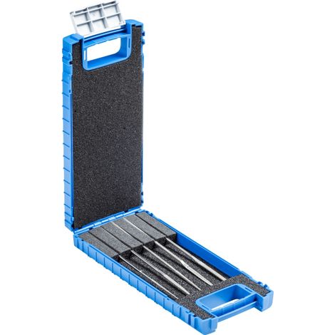 PFERD TOOLS Diamant-Hemmungsfeilen-Set 5-tlg. 140mm D91 (fein) für kl. Geometrien harter Werkstoffe (1/2)