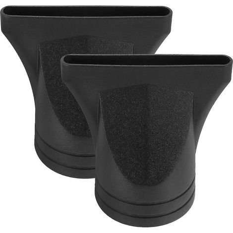 Lot de 2 accessoires de coiffure : embout concentrateur de rechange pour sèche-cheveux. embout pour cheveux bouclés
