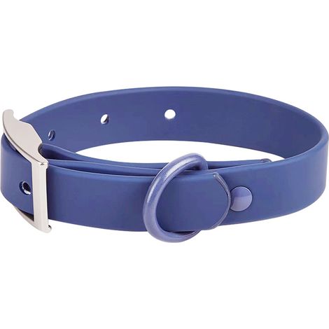 Ensemble Collier Et Laisse Pour Chien - Polyester Imperméable Avec Fermoir En Laiton - Pour Dressage Et Promenade Quotidienne - Lot De 2 Pièces (1/5)
